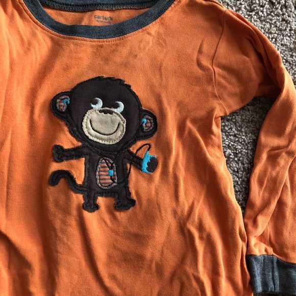 Lot of 4 long sleeve cotton jammies. - Picture 5 of 5